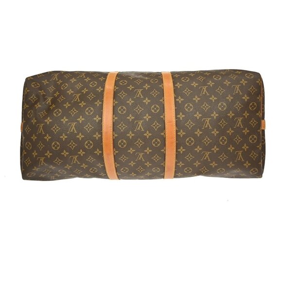 Louis Vuitton Monogram Keepall Bandouliere 60 Duffle Bag M41412 VI0945 YQ01416 - Picture 7 of 11